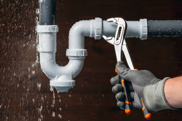 Professional Drain Cleaning technician working in Dansville, MI